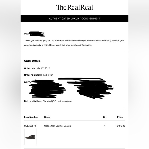 Celine Leather Zipper Flats - Picture 8 of 8